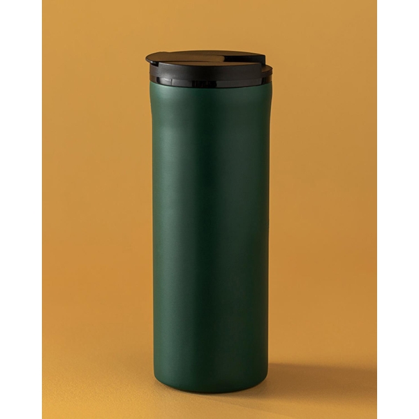 Leonor Stainless Steel Thermos 400 ml Dark Green