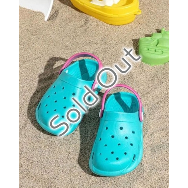 Dolphin Sandals for Kids 30-31 Turquoise