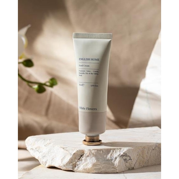 White Flowers Hand Cream 30 mL Beige