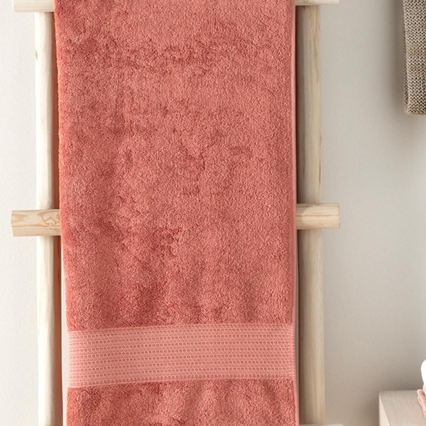 Deluxe Low Twist Low Twist Bath Towel 90x150 cm Dusty Rose