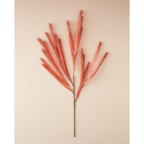 Grassy Single Branch Artificial Flowe 120 cm Orange