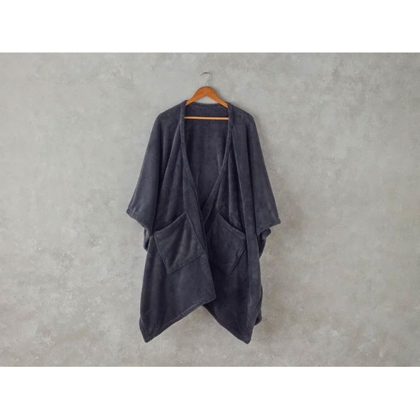 Cuddly Wearable Blanket 130x175 cm Anthracite