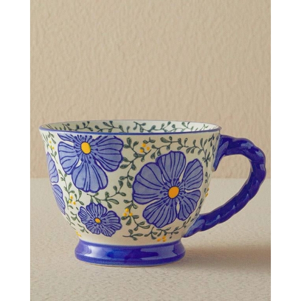 Marsha Ceramic Mug 400 ml Navy Blue