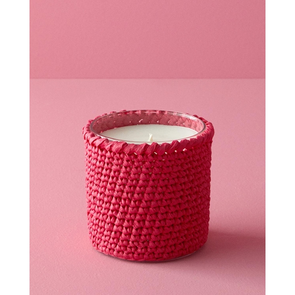 Pink Ribbon Scented Candle 220 gr Pink