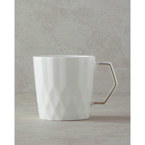 Hestia New Bone China Mug 350 ml White