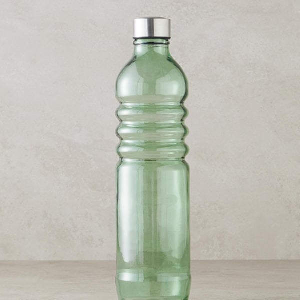 Pearly Glass Bottle 1250 ml Dark Green