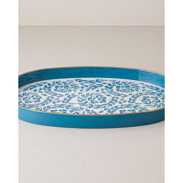 Carnival Floral Pp Tray Blue