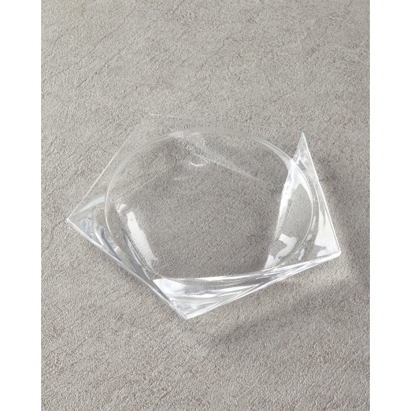 Vivian Glass Cake Plate 20 cm Transparent