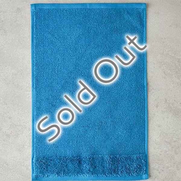 Velvet Touch Cotton Hand Towel 30x45 cm Blue