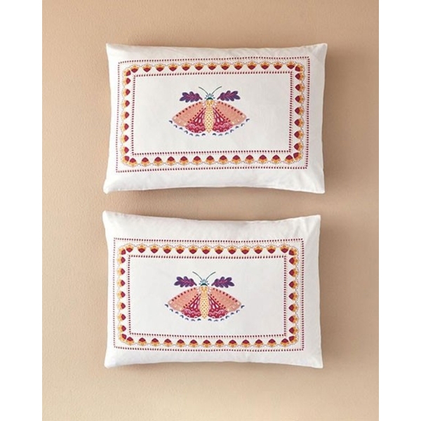 Cotton 2 pcs Pillow Case 50x70 cm Pınk