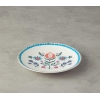 6 Pcs Set Of Bone Porcelain Cake Plate 20 cm Colored