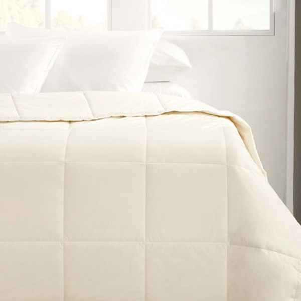 Layna Washable Wool King Size Comforter 215x235 cm White