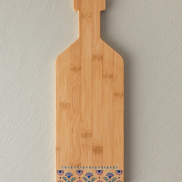 Bamboo Cutting Board 40x14 cm Pınk
