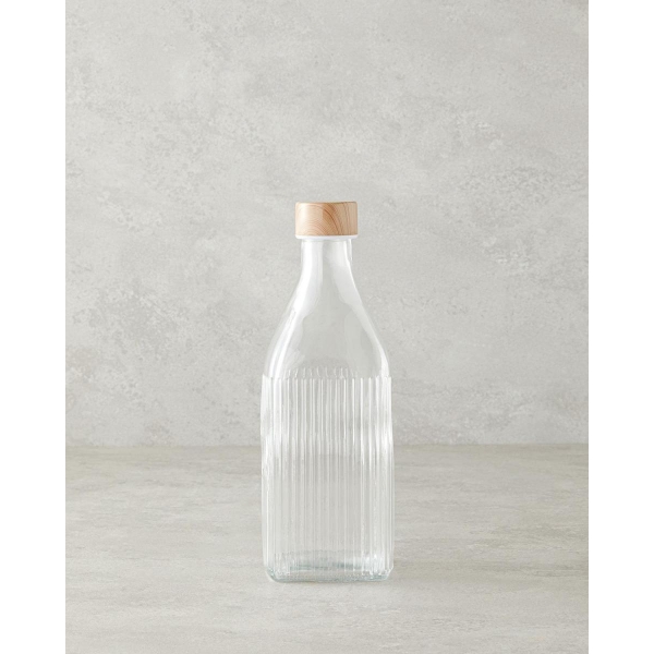 Peble Glass Bottle Transparent