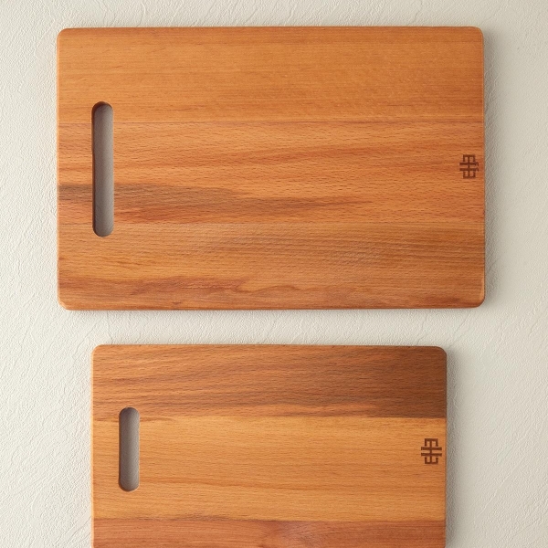 Talia Beech With 2 Pieces Chopping Board Brown