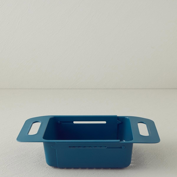 Trendy Plastic Adjustable Sink Strainer Strainer 35 cm Blue
