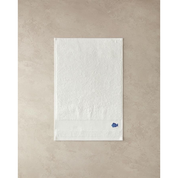 Nemo Cotton Embroidered Hand Towel 30x45 Cm Ecru