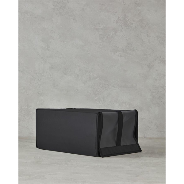 Sylvia Polyester Boxed Storage Bag 34x22.5x16 cm Black