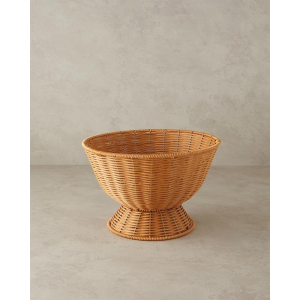 Victoria Plastic Rattan Presentation Holder 30x20 cm Brown