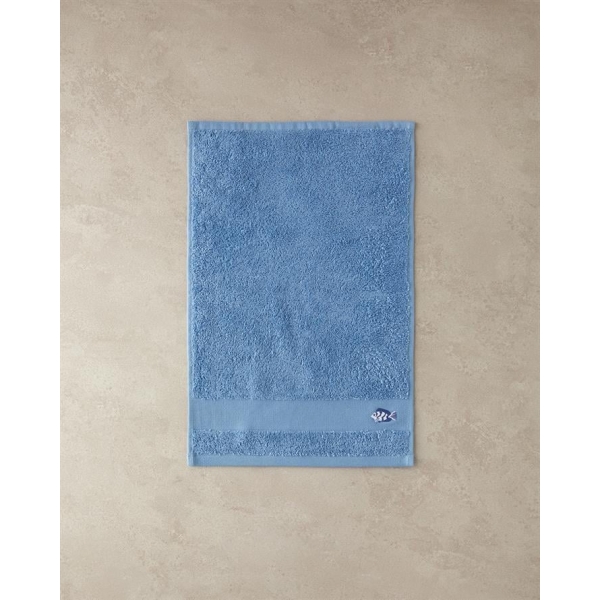 Nemo Cotton Embroidered Hand Towel 30x45 Cm Blue