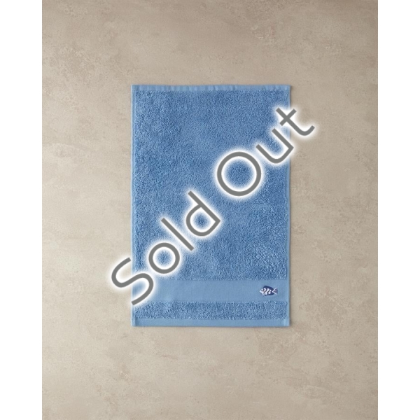 Nemo Cotton Embroidered Hand Towel 30x45 Cm Blue