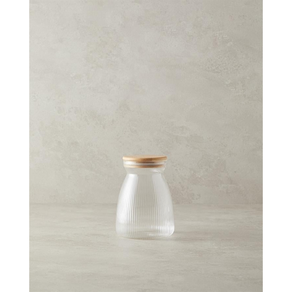 Paolo Borosilcate Jar 1100 ml Transparent