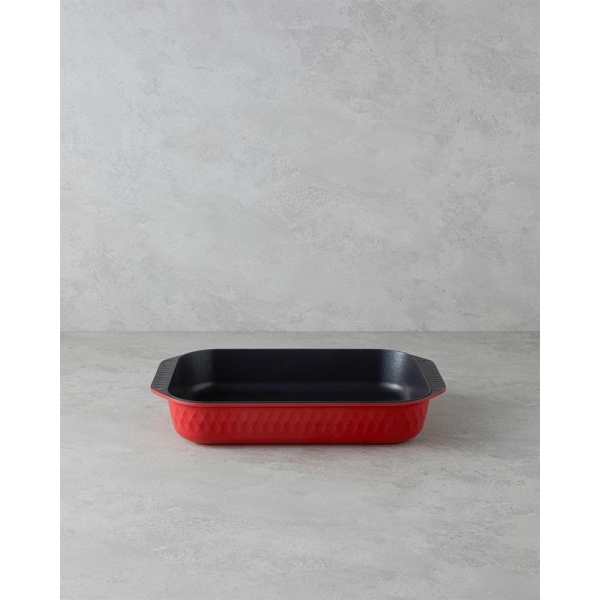 Prime Red Love Cast Iron Oven Dish 30 Cm Red