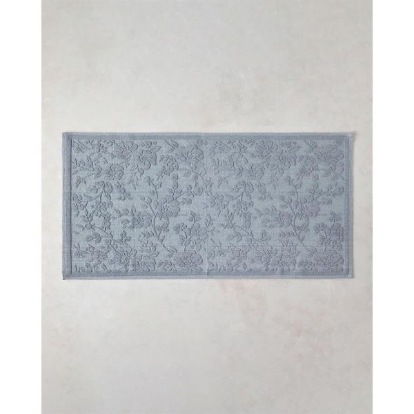 Lau Cotton Loop Rug 80x150cm Gray