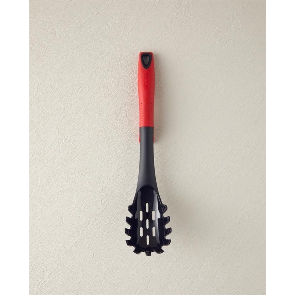 Amara Plastic Spaghetti Spoon 32 Cm Red