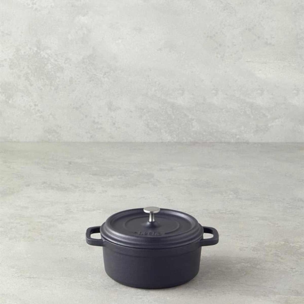 Hecha Cast Iron Mini Pot 12 CM Black