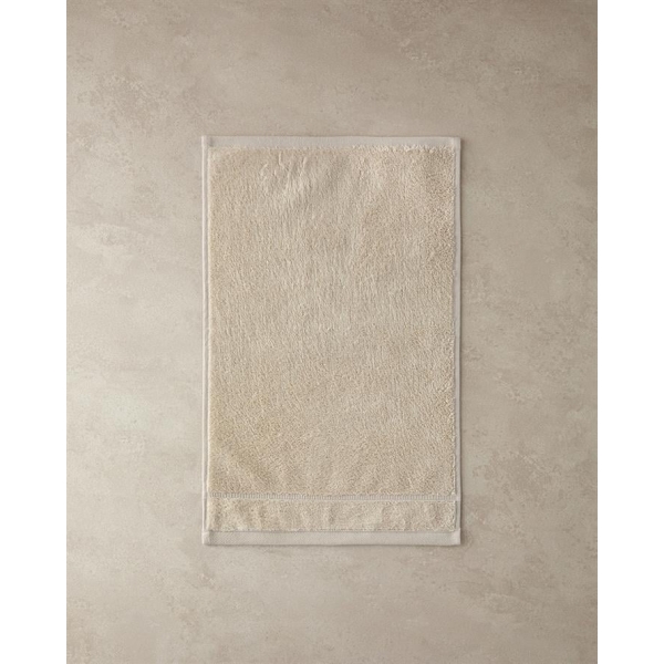 Leafy Bamboo Hand Towel 30x50 Cm Light Beige