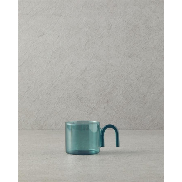 Favorite Borosilcate Glass Mug 300 ml Green