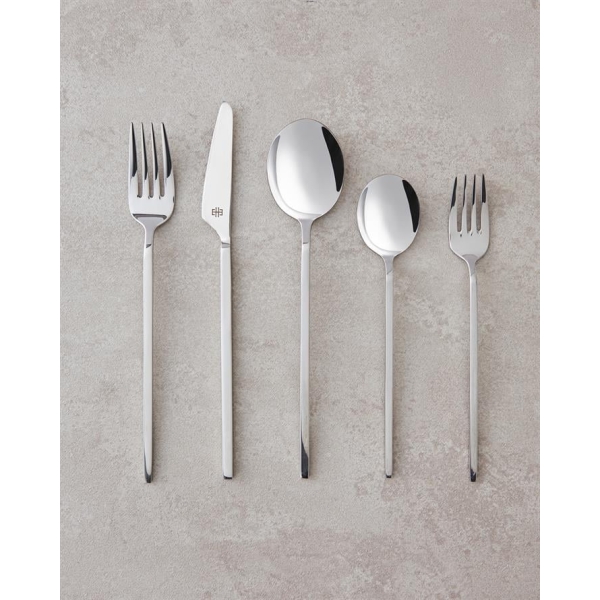 Wanda Stainless Steel 30 Piece 6 Person Cutlery Set Silver