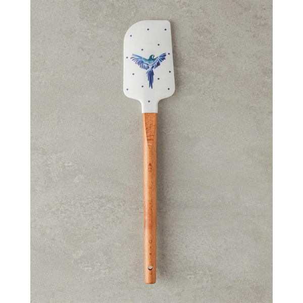 Carnival Phenix Bamboo Spatula Serving Utensil 32.5 cm White