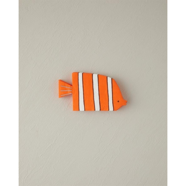 Fish 20-Paper Pack Napkins Orange