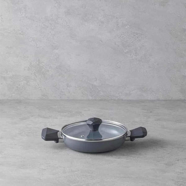 Prego CeraWell Covered Pan 20cm Gray