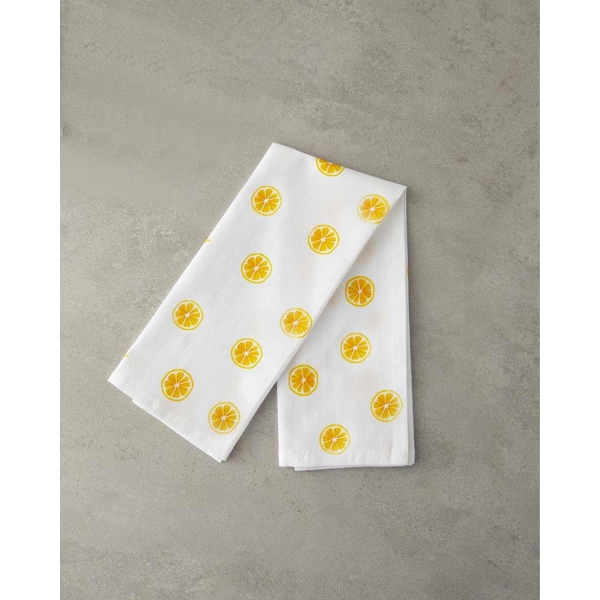 Lemons Cotton Drying Cloth 30x50cm Yellow