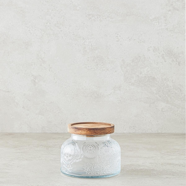 Lavien Glass Jar 750ml Transparent