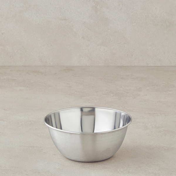 Enrica Stainless Steel Bowl 16x16.5 cm Silver