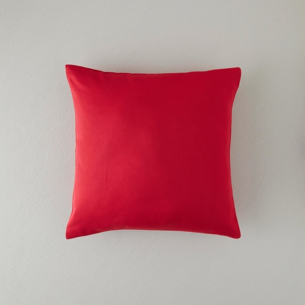 Rusalka Polyester Cushion Cover 45x45 cm Red