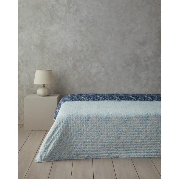 Floral Harmony Double Pike 200x220 cm Light Blue