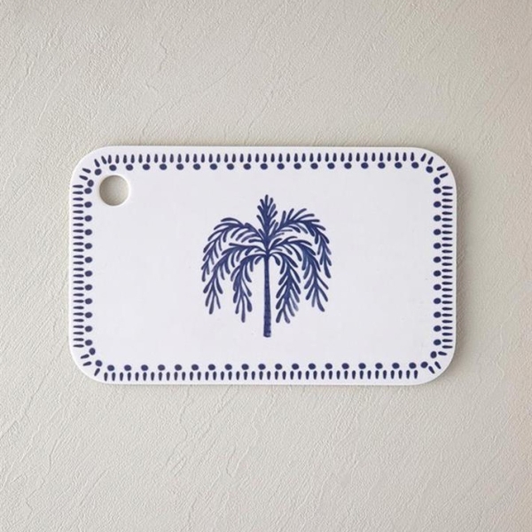 Carnival Tree Melamine Cutting Board 25x35 cm Blue-White