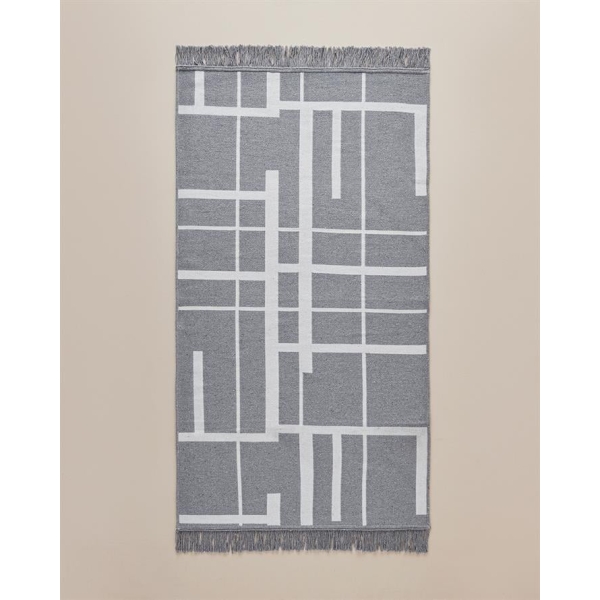 Smoky Woven Rug 120x180 cm Gray