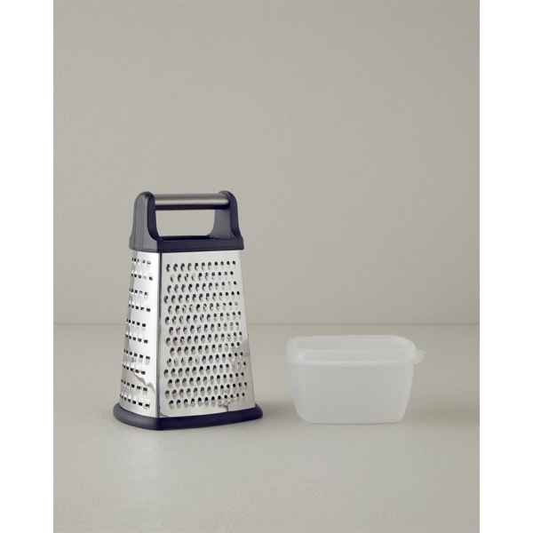 Axis Stainless Steel Grater 22.5 cm Black