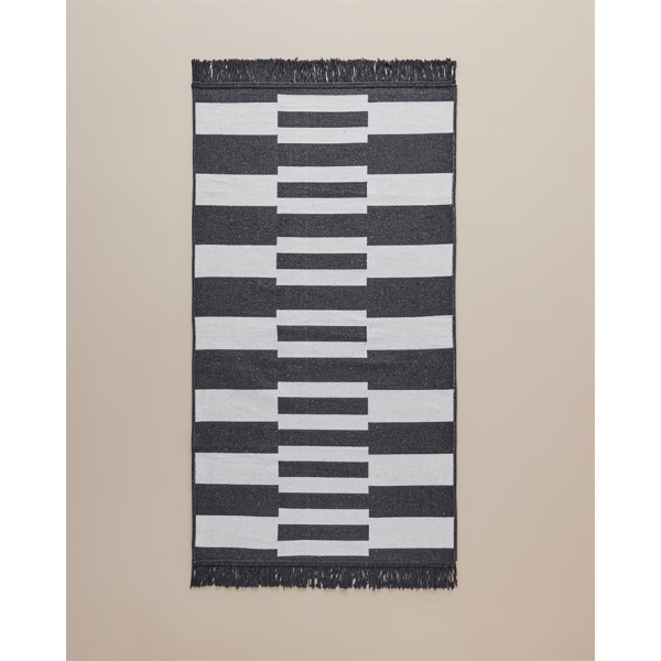 Ottica Woven Kilim 120x180 cm Anthracite