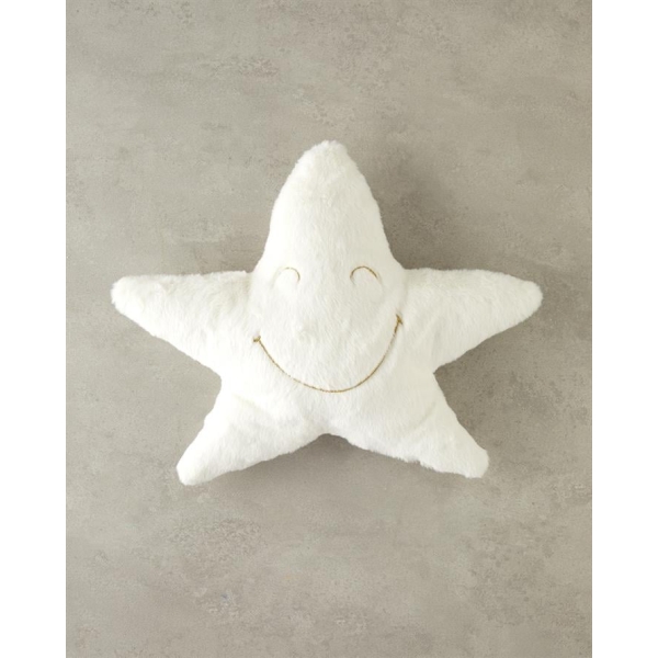 Star Baby Decorative Pillow 42x36cm Ecru