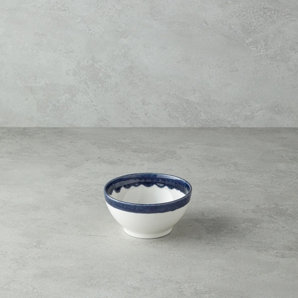 Larry Porcelain Bowl 10 cm Navy Blue