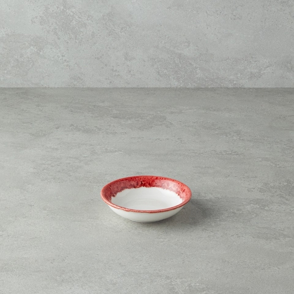 Larry Porcelain Bowl 12 cm Red