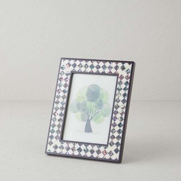 Alin Frame 13x18 cm Black - White