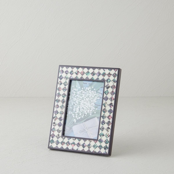 Alin Frame 10x15 cm Black - White